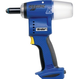 Ensemble d'outils de rivetage à batterie GESIPA Birdie 5 pièces 10000 N dans une boîte en carton - Product Image 1