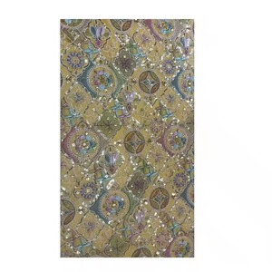 Tela de poliéster Georgette de calidad de exportación para vestidos de saris y Dupattas que hacen tela de bordado a precio asequible - Product Image 1