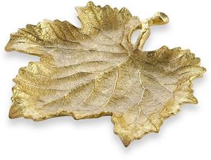 Bandeja de servicio de metal de calidad superior personalizada más vendida para candelabros, linternas y tarros de velas para bandeja de Chip & Dip - Product Image 6