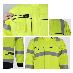 เสื้อยืดเซฟตี้แบบตาข่ายสะท้อนแสงและมีความชื้น - Product Image 4