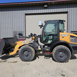 2021 JCB Make 6-9 тонн номинальная нагрузка фронтальный погрузчик Kubota двигатель Eaton Гидравлический цилиндр 1 год для корпуса 321F фронтальный погрузчик