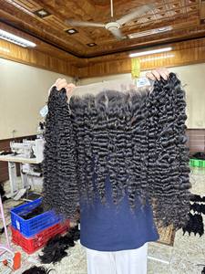 Vendeurs de cheveux bouclés birmans crus naturels chauds Cheveux vierges bouclés birmans de haute qualité - Product Image 3