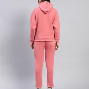 Chándales personalizados de lana de Invierno para mujer, ropa de calle de peso pesado de manga larga, chándales de algodón 100% para mujer - Product Image 6