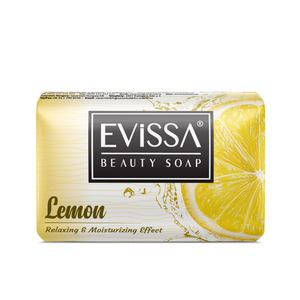 สบู่ก้อนเลมอนธรรมชาติ 100 กรัม สำหรับบำรุงผิวและให้ความสดชื่น ทำความสะอาดผิวทุกวัน 72 ก้อน บรรจุภัณฑ์ขายส่งแบบกล่องใหญ่ EVISSA - Product Image 2