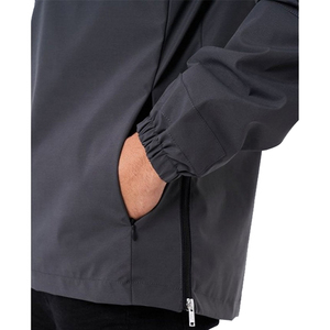 Veste coupe-vent pour homme, nouvelle collection, réversible, en nylon et élasthanne imperméable, avec demi-fermeture éclair sur le devant, design personnalisé, haute qualité, vente en gros - Product Image 3
