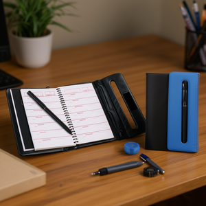 Set Organizzatore da Scrivania Personalizzato Siska con Portapenne e Portaoggetti - Product Image 3