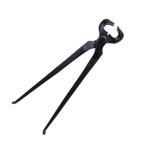 Hoof nipper Best Quality Horse Hoof Trimming Black Color Coated Farrier <b>Horseshoe</b> File Rasp Cutter Veterinary Animal Hoof Nipper - Product Image 2