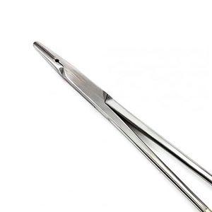 Pince manuelle à poignée dorée Pilote d'aiguille chirurgicale en acier inoxydable pour la suture Instruments à usage hospitalier - Product Image 4