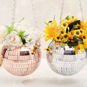 Portavelas de Cera de Abeja Blanca con Mosaico, Forma de Flor, Decoración Navideña para el Hogar, Hecho a Mano, Altamente Perfumado, Estilo Moderno, Mejor Precio - Product Image 1