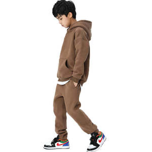 Chándal Deportivo Infantil de Invierno, Material de Poliéster/Algodón, Ligero y Transpirable, Impresión de Logotipo Personalizado, OEM - Product Image 2