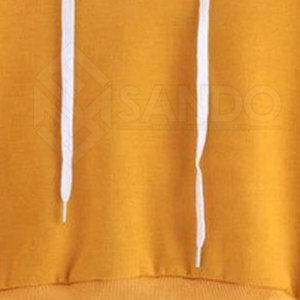 เสื้อฮู้ดครอปโอเวอร์ไซส์คุณภาพพรีเมียมสำหรับผู้หญิง ผ้าฝ้าย 100% สวมใส่สบายสำหรับฤดูหนาว มีโลโก้ด้านหน้า ระบายอากาศได้ดี แห้งเร็ว - Product Image 5