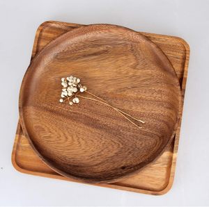 Modern Elegant Round Safe Wood Metal Dishes Plates Non-Toxic Finish Hot Selling Charger Plate <b>Pack</b> for Health-Conscious Homes - Product Image 5