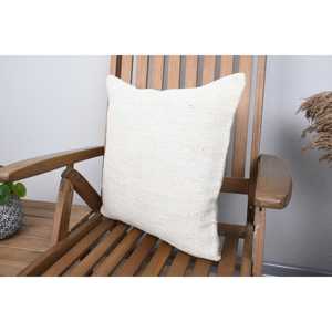 Alfombra de lana Beige de 18x18 pulgadas, almohada rústica de granja, tejido de plumas, estampado de animales con forma cuadrada Floral Vintage para sofá, uso doméstico - Product Image 3