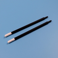 Hisopo de limpieza de cabezales de impresión T-11 negro de PP con punta de PU de 5 mm, hisopo inclinado de espuma de PU, hisopo Ruby Stick para limpieza de moldes