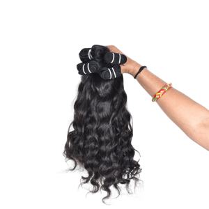 100% venta al por mayor cutícula alineada proveedor paquetes rizado Natural negro crudo vietnamita virgen extensiones de cabello humano - Product Image 6