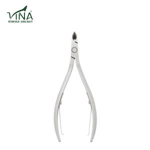Vente en gros Vina VNC-04-GC professionnel en acier inoxydable pince à cuticules Salon de beauté coupe-ongles pour le nettoyage des cuticules produit chaud - Product Image 3