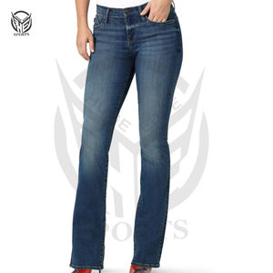 Prix de gros Vêtements de mode Pantalons en jean pour femmes Matériel de haute qualité Pantalons en jean de qualité supérieure pour femmes. - Product Image 3