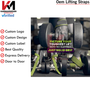 สายรัดยกน้ำหนักยอดนิยม คุณภาพสูง ทำจากนีโอพรีน ขายส่ง รองรับการออกกำลังกายในยิม สวมใส่สบาย สายรัดข้อมือสำหรับยกน้ำหนัก มีจำหน่าย - Product Image 6