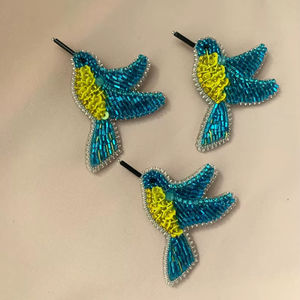 Broches de cuentas Diseñador hecho a mano Accesorios de alta calidad Diseño único Forma de color personalizada Estilo moderno tradicional antiguo - Product Image 1