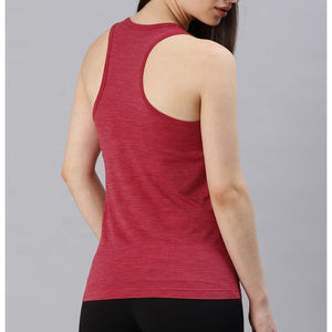 Camiseta sin Mangas de Lona Transpirable y Elegante para Mujer, Tejido Elástico, Ropa Casual, Talla Grande, Algodón/Fibra de Bambú - Product Image 4