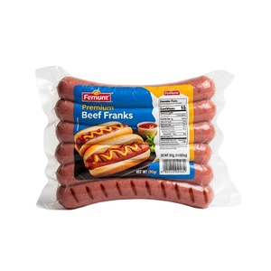 Top Deal en hot dogs de carne congelada sellados al vacío para una larga vida útil perfecta para camiones de comida y cadenas de comida rápida - Product Image 5