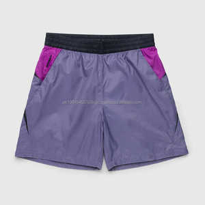 Short d'été pour hommes logo personnalisé 100% coton séchage rapide respirant motif solide poche latérale moyenne short cargo peigné OEM ODM - Product Image 1