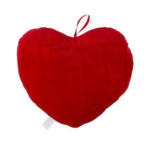 Ich Liebe Dich Plsch Herz Kissen, Accesorios de Cama en Forma de Corazón - Product Image 4