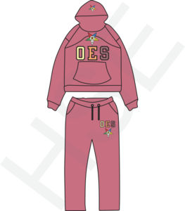 Conjunto de Dos Piezas OES con Logotipo Personalizado |   Chándal Multicolor para Ropa Urbana y Deportiva - Product Image 5