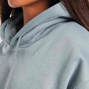 Sudaderas con capucha recortadas para Mujer | Sudadera con capucha de algodón 1005 Drop Shoulder Streetwear | Nueva moda Sudadera con capucha corta de gran tamaño para damas - Product Image 2