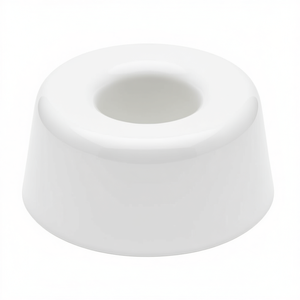 Protector de Asiento de Inodoro de Goma Blanca de 21 mm con Altura de 10 mm, Paquete de 100 Unidades, Accesorios para Baño e Inodoro - Product Image 2