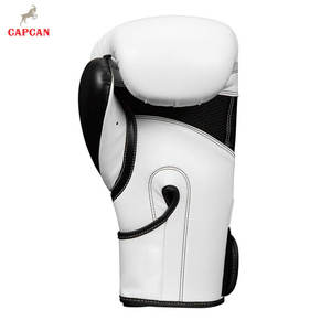 Guantes de Boxeo de Cuero con Soporte Estable para la Muñeca, Cierre de Velcro, Acabado Liso, Comodidad para Entrenamiento Prolongado - Product Image 5