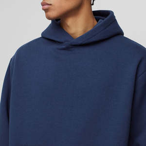 Sweat-shirt à capuche lourd à vendre chaud, logo personnalisé en relief, sweat-shirt à capuche grande taille, fabrication personnalisée, sweat-shirts unis pour hommes - Product Image 3