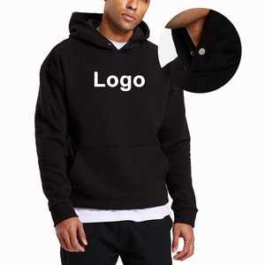 Vêtements pour hommes personnalisés des fabricants Logo en relief Impression bouffante 3D Pull surdimensionné en relief 500G Sweats à capuche avec OEM - Product Image 6