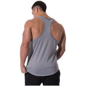 Camisetas sin mangas de algodón/fibra de bambú para hombre - Product Image 2