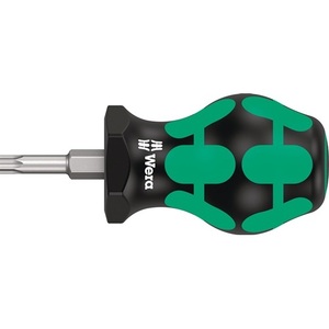 Tournevis Wera TORX Stubby T25-25mm, lame à 2 composants, poignée à lame ronde - Product Image 1