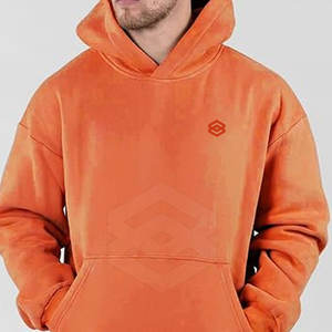 Buen Material Sudadera con capucha de gran tamaño Nuevo diseño 100% Algodón Hombres Sudadera con capucha de gran tamaño Tasa de venta completa - Product Image 2