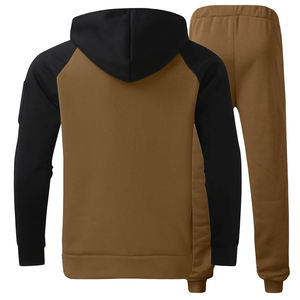 Nouveau design de survêtement pour hommes, ensembles de vêtements d'extérieur personnalisés, survêtement tricoté et décontracté de fitness avec logo personnalisé pour hommes, vente en gros - Product Image 2