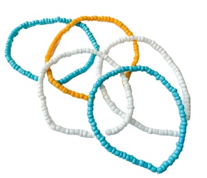 Simple Seed Bead | Summer <b>Bracelets</b>| Stackable | Beachy <b>Bracelets</b>| - Product Image 1