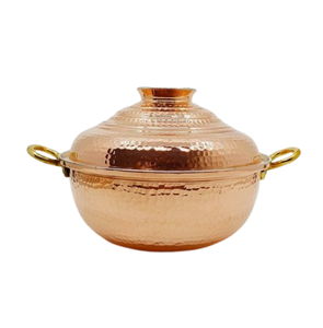 Vajilla de olla caliente de acero inoxidable con acabado moderno, olla caliente para catering, accesorios de boda, olla para servir comida, plato de arroz - Product Image 4