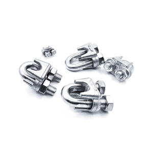 Abrazadera de cuerda de alambre de acero inoxidable SS304 Clip de cuerda de alambre 6mm 8mm 10mm 12mm 20mm DIN741 Snap - Product Image 6