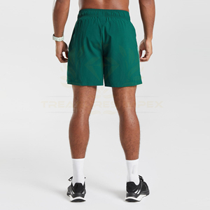 กางเกงออกกำลังกายผู้ชายคุณภาพสูงสั่งทำพิเศษ ผ้าโพลีเอสเตอร์ 100% ระบายอากาศ แห้งเร็ว ความยาวระดับเข่า เอวผูกเชือก - Product Image 6