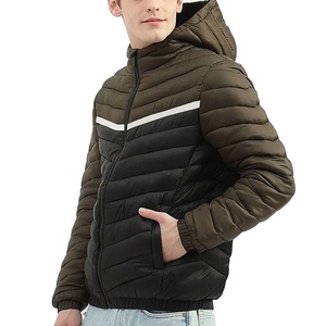 Chaqueta Acolchada con Capucha, Abrigo Acolchado Cálido de Invierno, Ropa Exterior Ligera y Aislante, Chaqueta Estilo Casual Urbano - Product Image 3