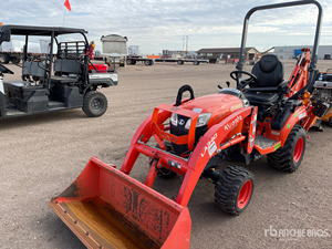 รถตักล้อยาง Kubota BX23S รุ่นปี 2023 รับน้ำหนักได้ 300 ตัน ปั๊มไฮดรอลิก KYB ชิ้นส่วนแกนลูกปืนหลัก ชั่วโมงการทำงานต่ำ - Product Image 2