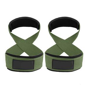 2026 Custom Logo New Arrival Workout Padded Powerlifting Heavy Duty Gym Weightlifting Deadlift 8 Figure <b>Lifting</b> <b>Straps</b> - Product Image 6