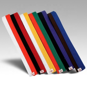 Ensemble de ceintures colorées de Taekwondo, équipement d'entraînement d'arts martiaux unisexe en nylon durable - Product Image 6