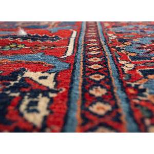 Alfombra de Lana Azul Aalam Anudada a Mano 9x12, Alfombra de Entrada con Medallón, Alfombra Rectangular para Pasillo con Patrones de Rompecabezas, Modelo Paem-520 para el Hogar - Product Image 3