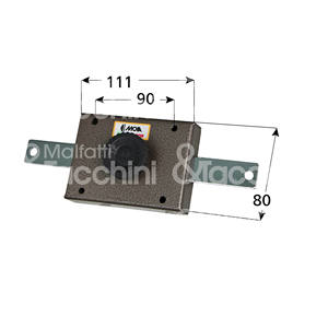 Divertisseurs avec bouton pour application sans cylindre externe, mécanisme à six lames, comprend un couvercle en plastique interne - Product Image 1