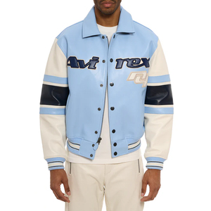 Chaqueta Bomber de cuero de alta calidad en diseño único de color sólido con cierre sólido Precio al por mayor MOQ bajo Nueva condición - Product Image 2