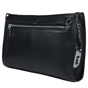 1 Ngn Clutch Ti Da PU Mu Vn Tay Mu en Kiu Dng n Gin Phong Cch Tn Hiu - Product Image 3