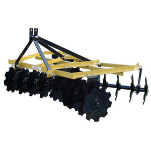 Arado de Discos Verde de 4 Filas, Cultivador Agrícola Montado en Tractor, Equipo de Labranza con Caja de Cambios, Alta Productividad - Product Image 5